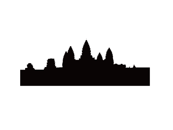 カンボジアの寺院遺跡アンコールワット