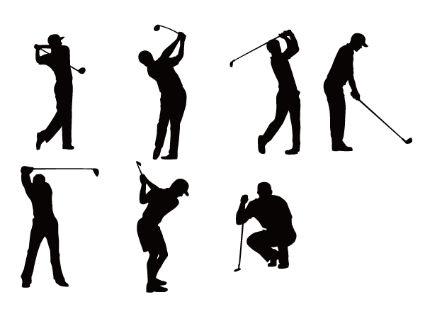 Golf Silhouette Design