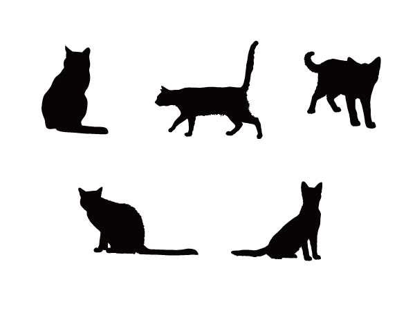 猫 の検索結果 Silhouette Design
